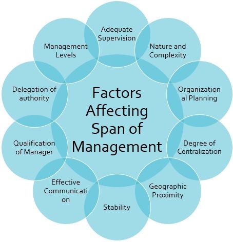 factors-affecting-span-of-management